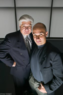 Research in Motion Principals / Waterloo, ON, Canada.

Research in Motion (RIM) principals Mike Lazaridis (left, white hair) and Jim Balsillie (right).

- for BLOOMBERG