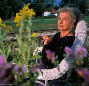 2013 Nobel Laureate for Literature, Canadian author Alice Munro